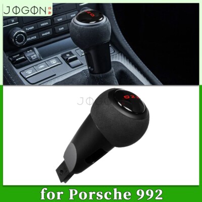 PDK Shift Knob For Porsche 992 GT3 RS Gear Lever Upgrade Alcantara Leather 2019+