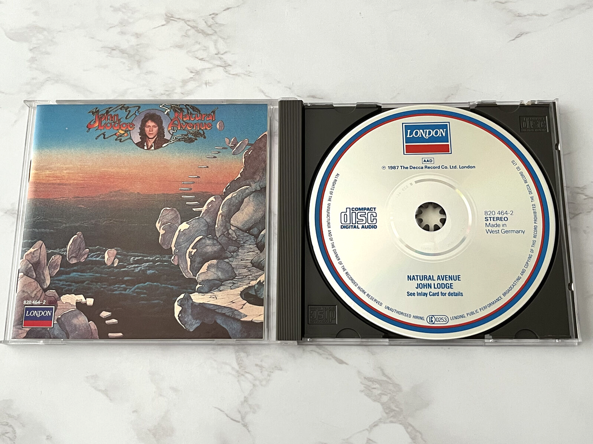 John Lodge Natural Avenue CD TARGET ERA! WEST GERMANY 1987 London