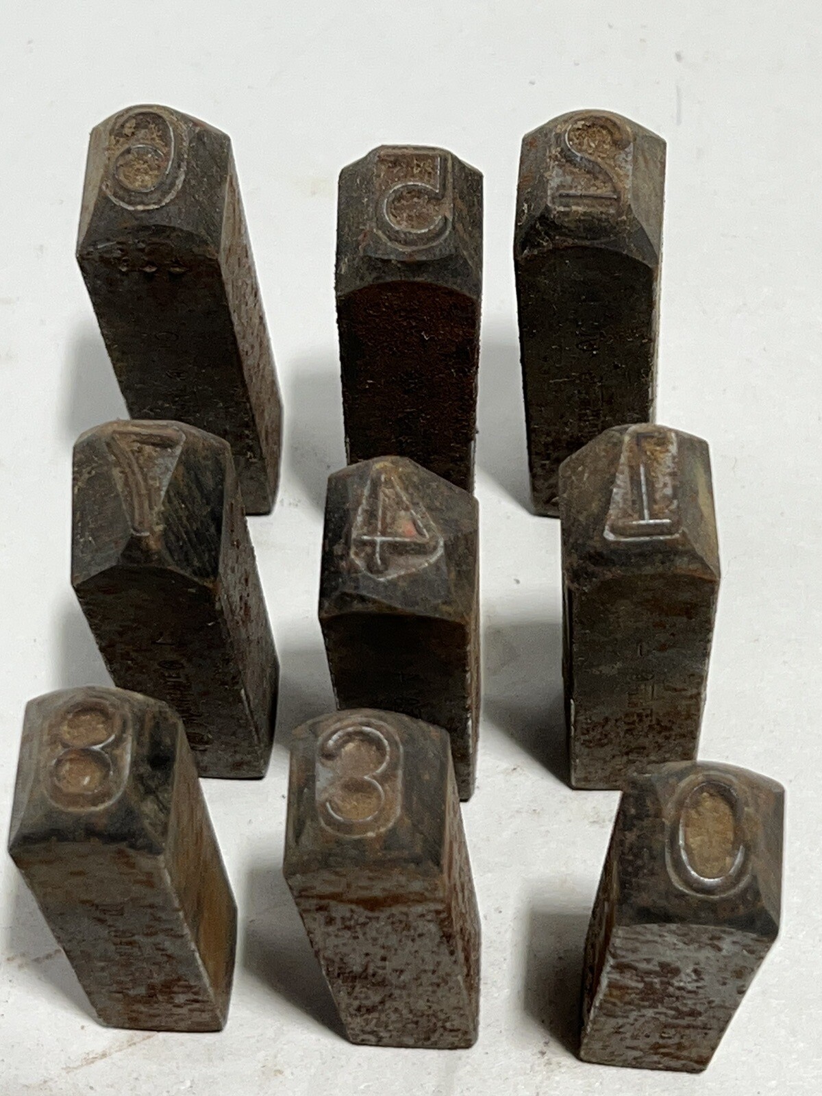 Vtg Mark Rite USA Heavy Duty Alloy Steel Machinist Stamp Set Numbers eBay