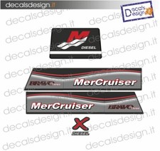 Kit adesivi per piedi poppieri Mercruiser Bravo Three diesel
