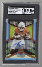 2023 Panini Legacy #UL-BRO Bijan Robinson Under the Lights Silver Auto SGC 9.5