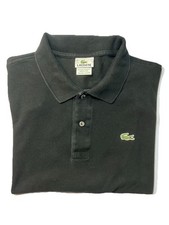 Lacoste 8 Short Sleeve Men  s Polo Shirt  Black