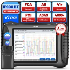 XTOOL IP900BT Wireless OBD2 Bidirectional Diagnostic Key Programmer ECU Coding