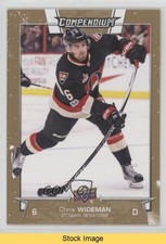 2017-18 Upper Deck Compendium Gold Chris Wideman #187 READ i8h