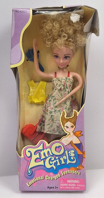 Emo Girls - Emotionally Charged Teenagers Doll - Vintage Rare w/ Box Clothes Bag