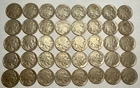 ROLL of 40 full date Indian Head BUFFALO NICKELS. Exact coins shown. #19