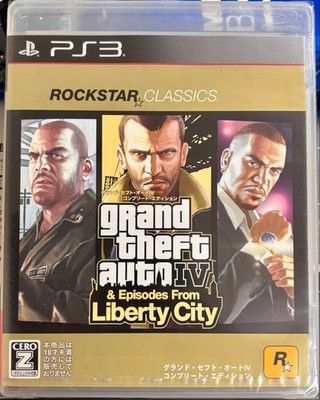 Grand Theft Auto IV Complete Edition PS3 Rockstar Classics Episodes GTA IV Neu