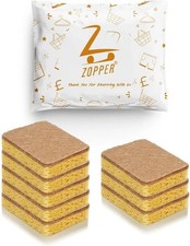 Umweltfreundlicher plastikfreier Küchenschwamm 100% biologisch abbaubar kompostierbar 6er Pack