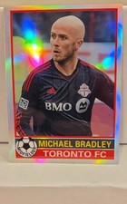 2014 Topps Chrome MLS - 76-77 Design Michael Bradley #7677-MB Refractor