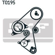 SKF Zahnriemensatz für Citroën Berlingo B9 1.6 HDi 90 MF C4 Picasso I UD_ UA_