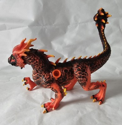 Schleich Eldrador Creatures Lava Dragon Red Fantasy Figure Moveable Jaw