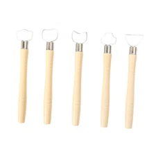 5x Pottery Cup Handle Shape Tool Pottery Ceramic Tools for Clay Sculptures