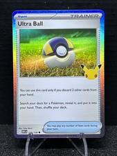 Carta Pokémon Ultra Ball 128/128 30° Anniversario Holo Allenatore 30C IT