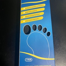 WALKHERO Medical Orthotic Arch Support Insoles Men's 9-9.5 /Women's 11-11.5