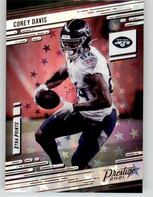 2021 Panini Prestige Xtra Points Astral Corey Davis #165 NYJ