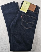 Levis 511 Slim Fit Mens Jeans Stretch 28x32 Blue Medium Wash Denim Cotton Blend