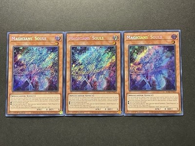 3x Magicians' Souls | RA02-EN014 | Secret Rares | NM | 1st Editions | YuGiOh!