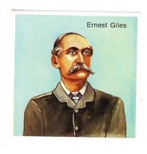 Golden Press Australia Famous People Sticker c1970s.�Explorer Ernest Giles