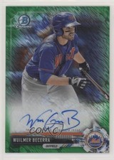 2017 Bowman Retail Green Shimmer Refractor 63/99 Wuilmer Becerra Auto 0b5