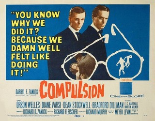 RARE 16mm Feature: COMPULSION (CINEMASCOPE) ORSON WELLES / DEAN STOCKWELL