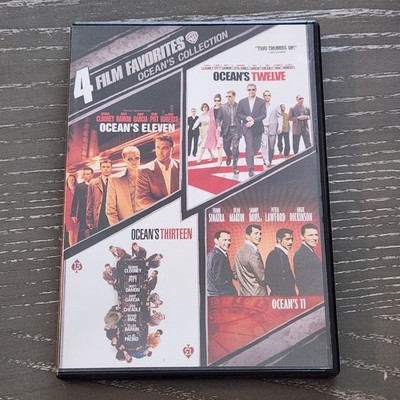 4 Film Favorites: Ocean's Collection (DVD, 1960-2007) 4-Movie Set