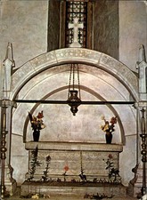 Romania ~ Putna Suceava ~ Gravestone of Stephen the Great ~ postcard sku315