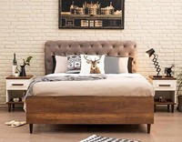 Schlafzimmer 3Tlg Design Einrichtung Bett 2X Nachttische Luxus MöBel