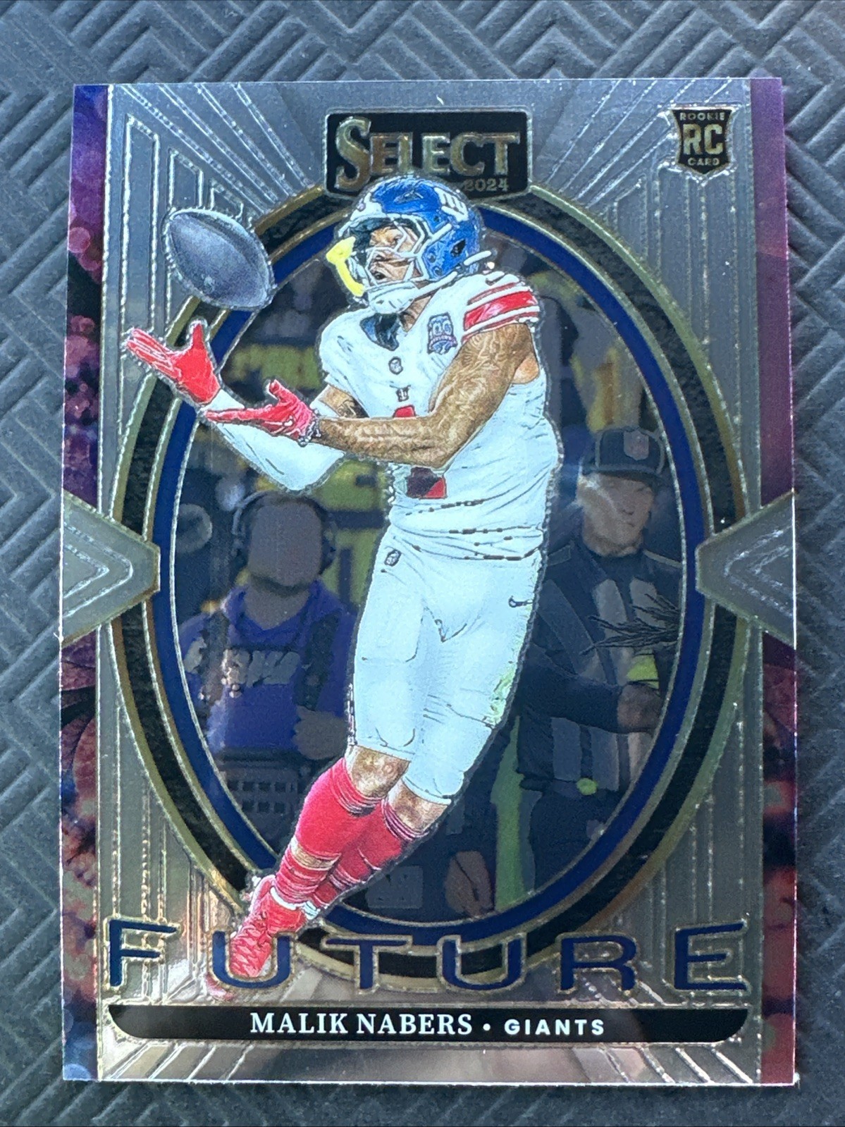 2024 Panini Select - Select Future Malik Nabers #2 (RC) Giants