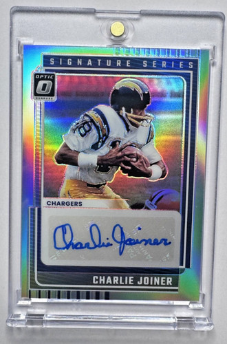 2025 Donruss Optic Charlie Joiner Base (RAW)