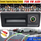 Car Backup Camera with Dynamic Trajectory Guide Lines for Audi,VW,HD Rear View