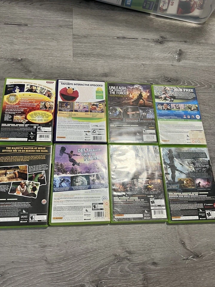 Lote de juegos Xbox 360 paquete con Crackdown, Mass Effect 3, Dance Dance, Star Wars Foto 4 de 4