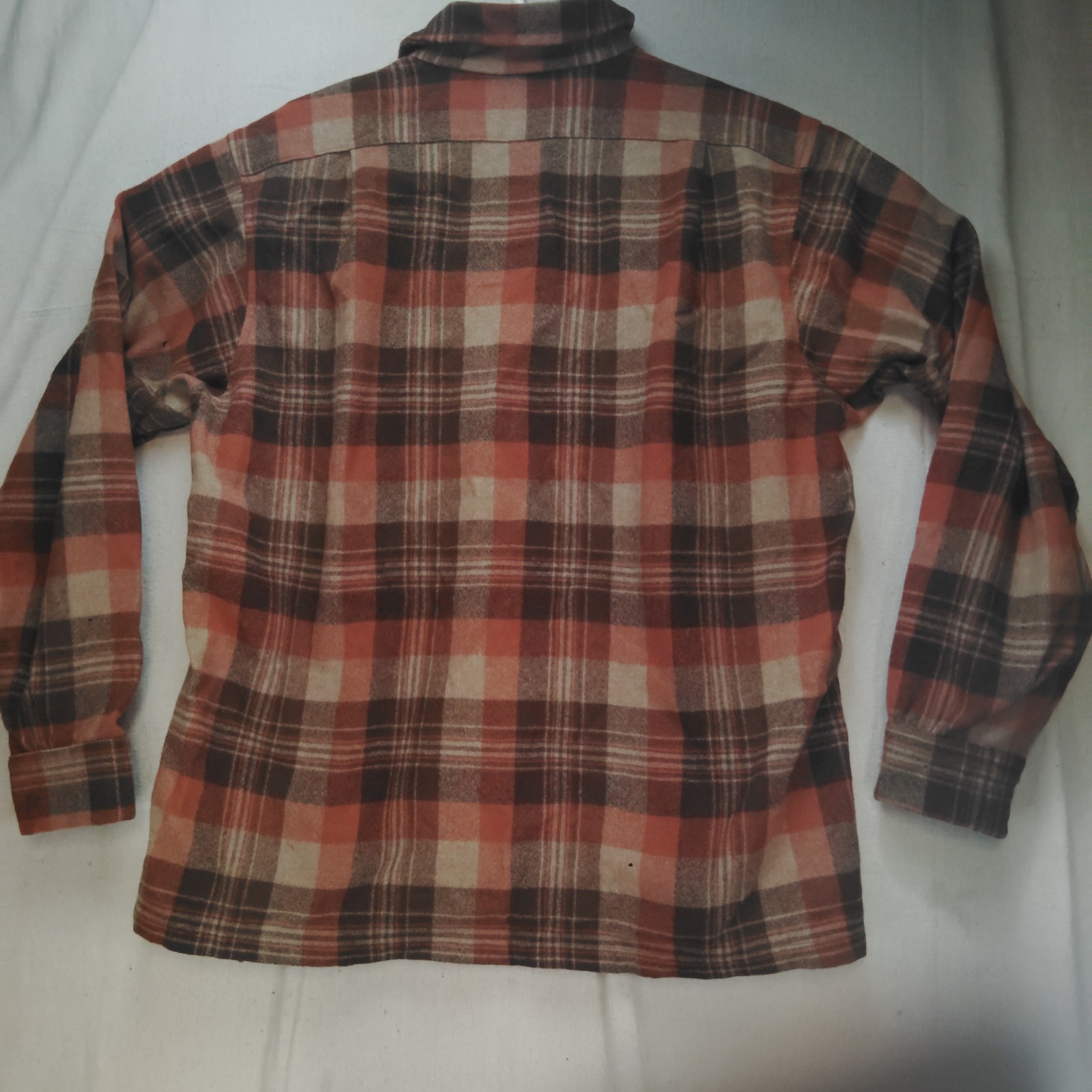 Vintage Pendleton Virgin Wool Large Loop Collar F… - image 4