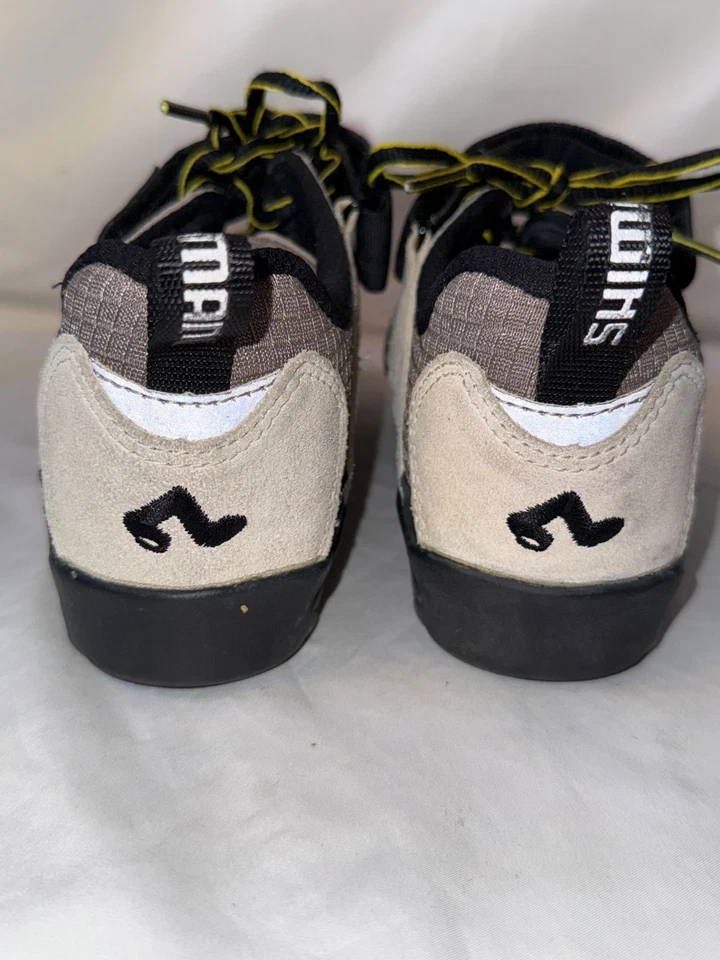 Zapatos de ciclismo Shimano SPD SH-MO37W Mountain 7 Us de cuero beige de 2 pernos para hombre Foto 4 de 4