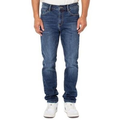 Sanctuary Men's Slim-Fit Jeans in Dark Blue-Size 36x32
