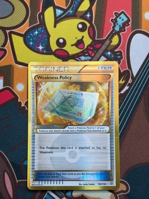 Weakness Policy 164/160 Primal Clash/Protoschock englisch Pokemon Karten LP