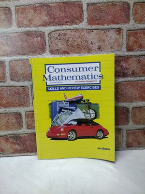 #ad #ad Abeka Consumer Mathematics Second Edition Skills and Review Exercises Student $9.95