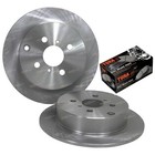 <!--F#f_0-->Rear Disc Brake Rotors + Pads for Corolla ZZE122R 01~07 1.8L Japan Made Model<!--F/-->