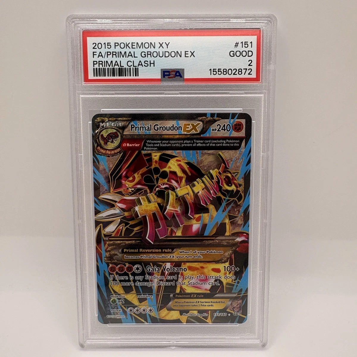 primal groudon ex pokemon card value Primal Groudon Ex Pokémon TCG Cards for sale