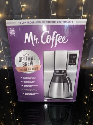 Mr. Coffee Stainless Steel 10 Cup Programmable Coffee Maker