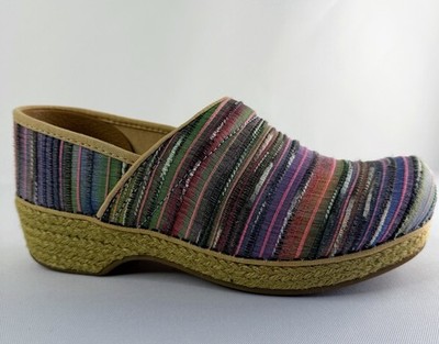 Dansko Jute Pro Weave Artisan Women Shoes Size 39 (8.5 - 9)  $125. NEW IN BOX