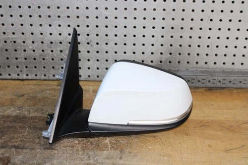 2013-2015 BMW X1 Left Driver Side White Door Side Mirror Power OEM 6 Pin