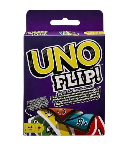 Uno Flip Card Game, 1pc English Ver. Family Board Games From Korea (FREE SHIP)