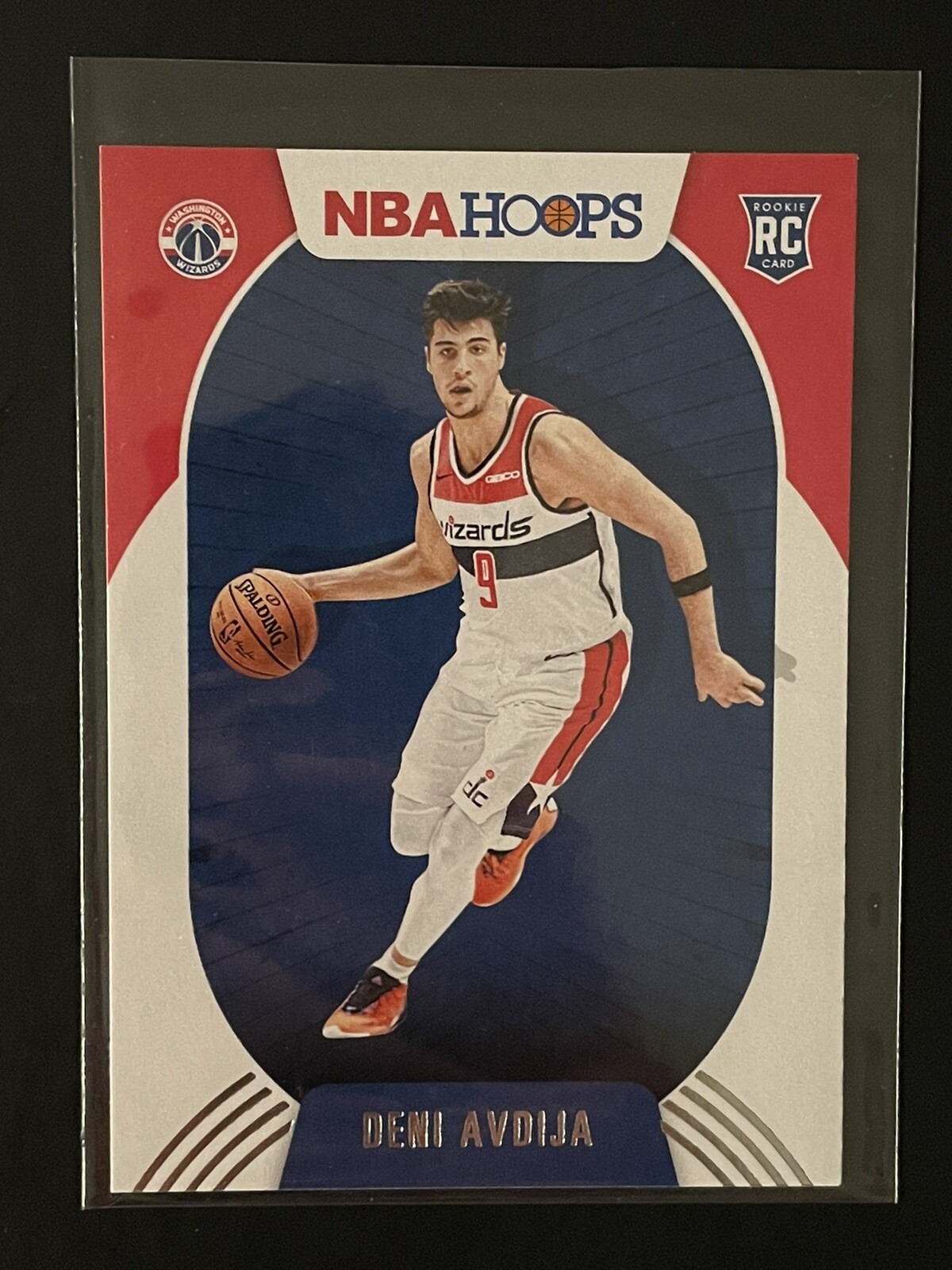 ROOKIE DENI AVDIJA BASE 2020-21 Panini NBA Hoops #201 Washington Wizards