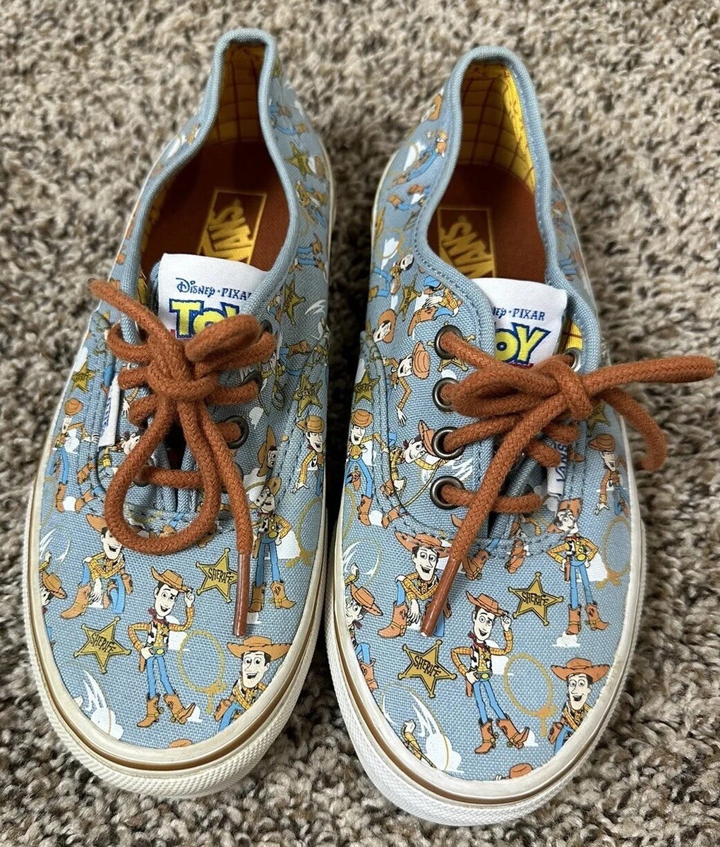 Vans Disney Toy Story Woody Shoes Kids Size