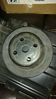 Jeep CJ Fan, Pulley 1 GROOVE 5 5/8'S INCHES WIDE 2 1/4 DEEP 