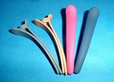   Pretty Set of 4 Different Candy Color Hair Clips  
