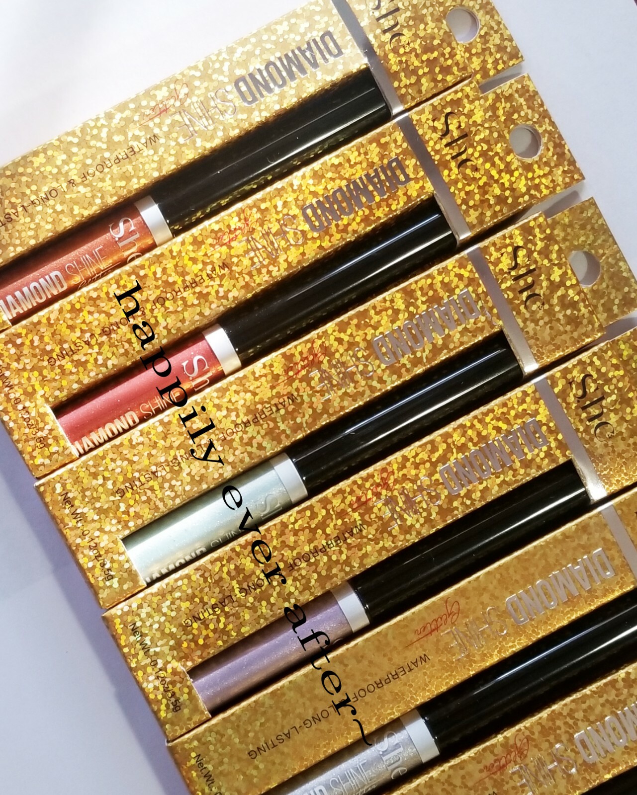 S.he Glitter Eyeliners + Bright Eyeliners Set All 16 Colors