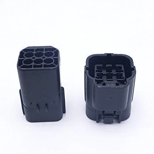 5 Kits 6 Pin Way Sealed Waterproof Electrical Wire Connector Plug Terminal Set - Image 3 of 4