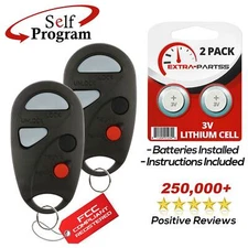 2 For 2000 2001 Nissan Maxima Keyless Entry Remote Car Key Fob Transmitter