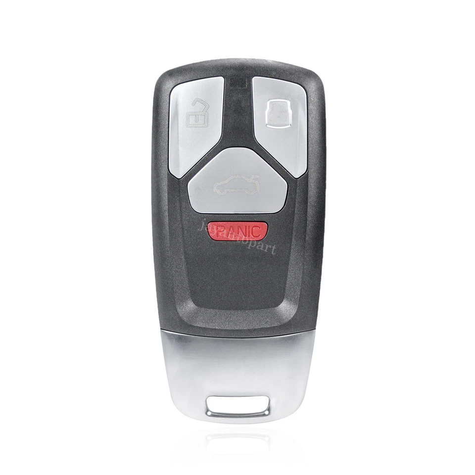 Key Remote Fob Shell Case for 2016 2017 2018 Audi TT Quattro A4 allroad 4 Button - Image 2 of 4